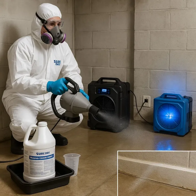 Sanitization and Odor Removal process in Crawfordsville, IN
