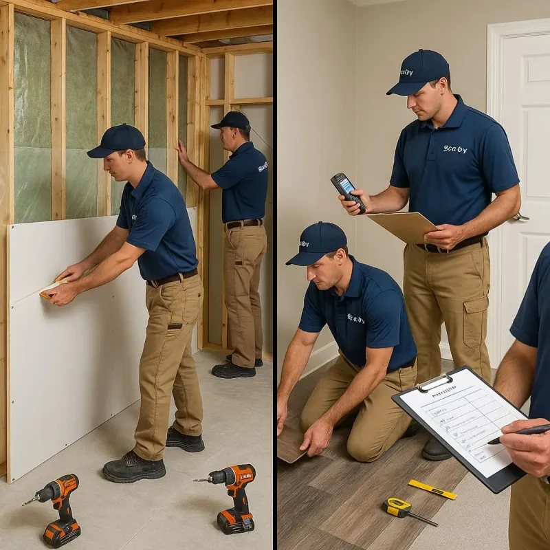 Repairs and Reconstruction process in Crawfordsville, IN