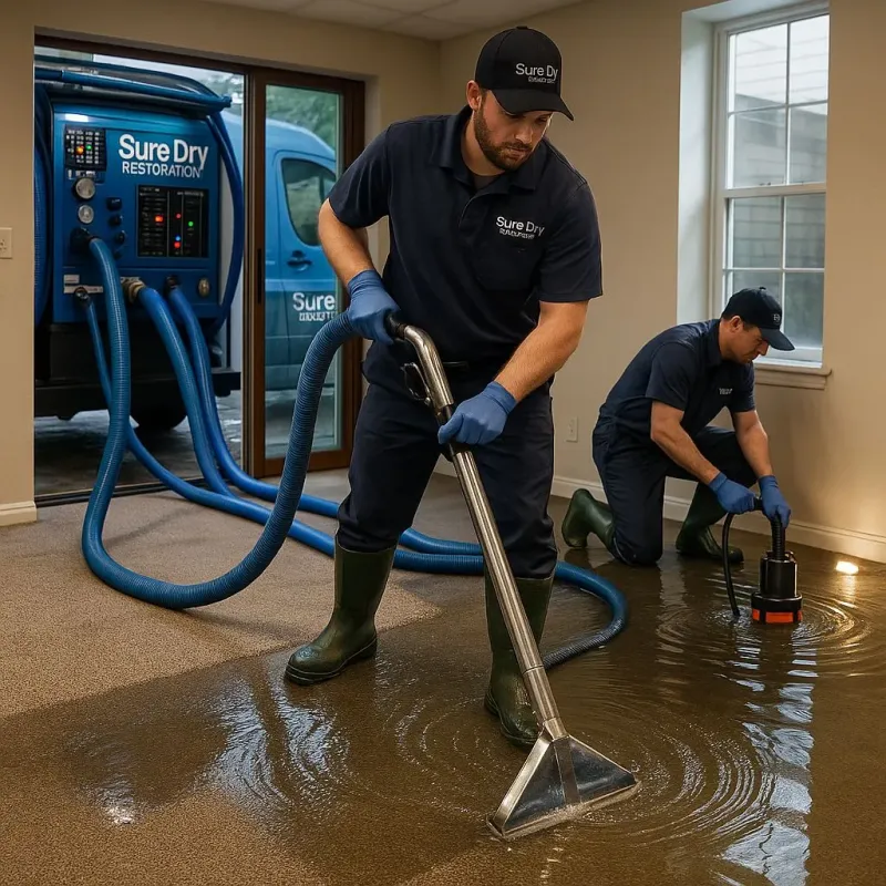 Water Extraction and Removal process in Crawfordsville, IN